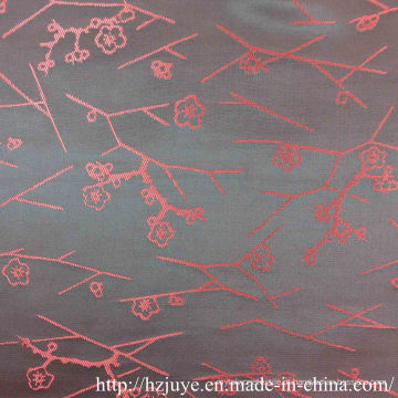 Poliéster jacquard forro tecido para forro de vestuário (jvp6357a)